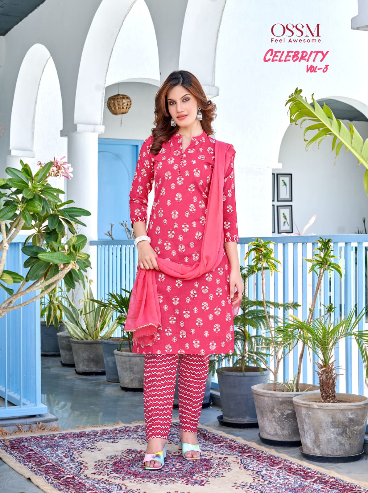 Celebrity Vol 3 By Ossm Readymade Designer Salwar Suits Catalog